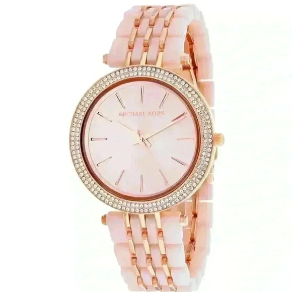 NWT Michael Kors Darci Watch Rose Gold - Picture 1 of 5